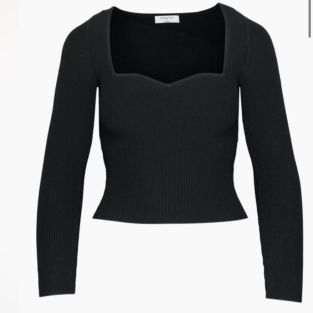 Babaton sculpt knit top